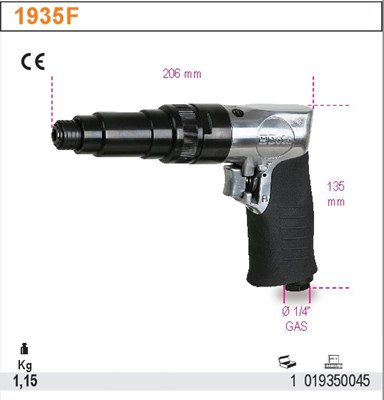WKRETARKA PNEUMAT. DWUKIERUNKOWA 1/4  16NM 1935F BETA