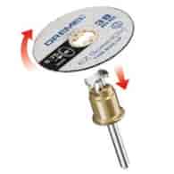 ZESTAW TARCZ SCLIC DO CIECIA METALU 38MM, 0.75MM 5 PC DREMEL