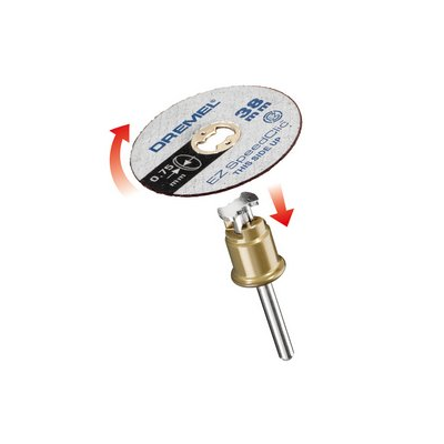 ZESTAW TARCZ SCLIC DO CIECIA METALU 38MM, 0.75MM 5 PC DREMEL
