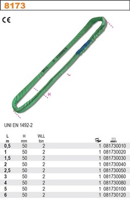 ZAWIESIE WEZOWE 2000KG 1.5M