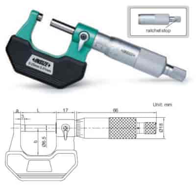 MIKROMETR  25- 50 STANDARD /CERT.