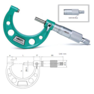 MIKROMETR  50- 75 STANDARD /CERT.