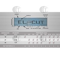 PILA TASMOWA  2720*27*0.9*10/14 EL-CUT