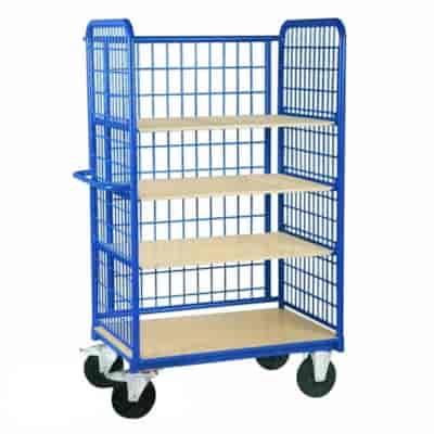 PLATFORMA REGALOWA 3-POLKI BOKI SIATKA   (OF/18/06/0117)