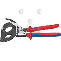 NOZYCE DO KABLI Z MECHANIZMEM ZAPADKOWYM  KNIPEX