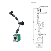 PODSTAWA MAGNET L=255