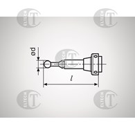 KONCOWKA POMIAR DO 802EW/NW KULKA FI4,00 L=31