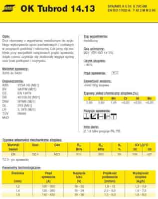 DRUT FI 1.2/16 OK14.13 TUBROD