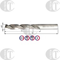 WIERTLO NWKA FI 17,50 130/191MM HSSE SZL. INOX PROFI
