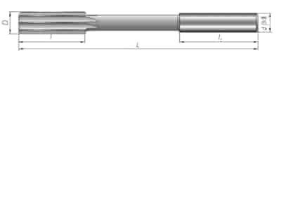 ROZWIERTAK MASZYNOWY FI  2,00 (H7)  10/49MM DIN 212-A PROSTY HA2 HSS