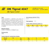 DRUT FI 2.00/1000 ALSI 12 OK 4047 TIGROD /2,5kg/