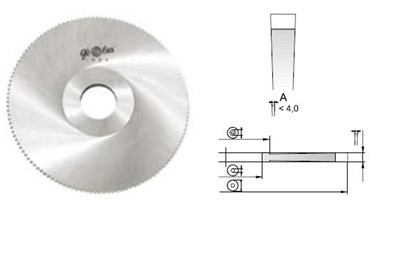 FREZ PILKOWY FI  63,0   1,6 Z100A d16 HSS
