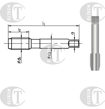 WYGNIATAK M 4 DIN-371C (6HX) SR HSSE-PM WGN TiCN