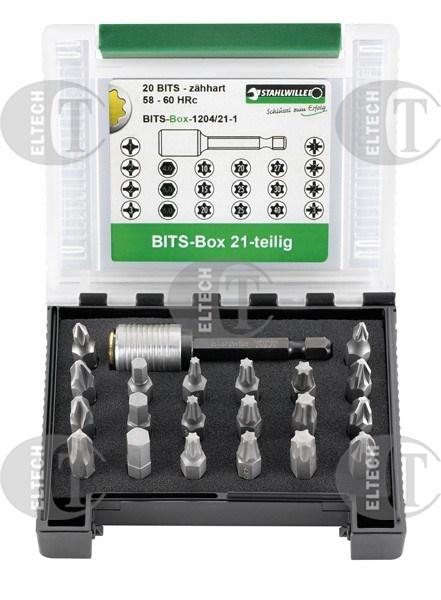 ZESTAW BITOW 1204/21-1 Z KONC. MAGN.