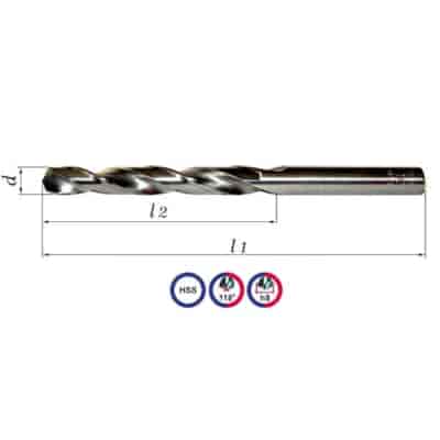 WIERTLO NWKA FI  5,50  57/93MM HSS SZL. PROFI