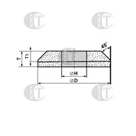 TARCZA T1YC 200/10/7/32 99A60N7/CRA60O7VTE10-35