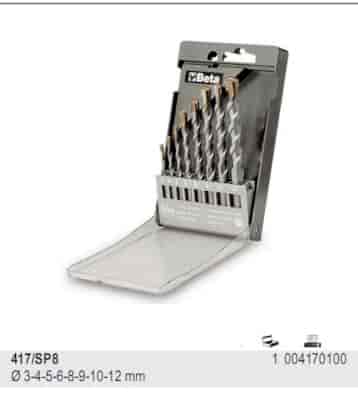 KOMPLET WIERTEL KWPN OD FI 3 - 12MM (8 szt)