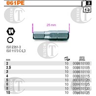 BIT 1/4”- H10- 25MM  TRZP.  BETA