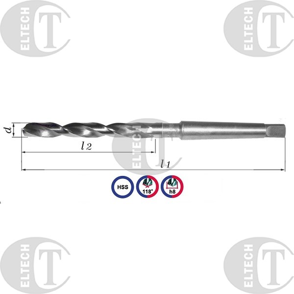 WIERTLO NWKC FI  8,50  75/156MM MK1 HSS SZL. PROFI