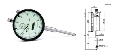 CZUJNIK ZEGAROWY 30/0.01