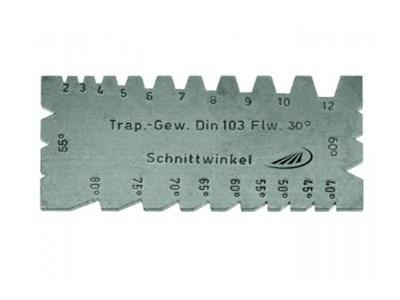 WZORZEC NOZY DO GWINTU  PREISSER