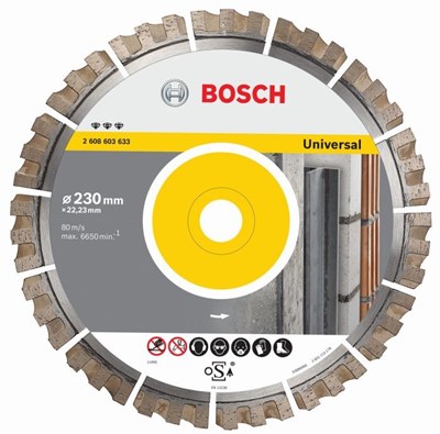 TARCZA DIAM. 230/22,23 BEST FOR NEW UNIVERSAL BOSCH EXPERT