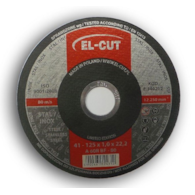 TARCZA T41 125/1,0/22 METAL/INOX EL-CUT /OP.25szt +2szt/