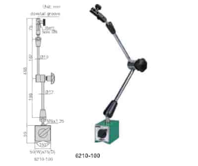 PODSTAWA MAGNET L=500