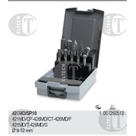 ZESTAW FREZOW OBROTOWYCH WEGLIK 10SZT