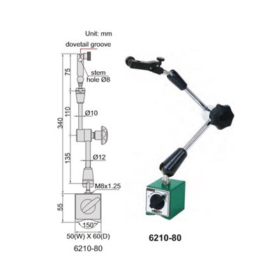 PODSTAWA MAGNET L=340