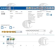 WIERTLO NWKA FI  2,00  24/56MM HA3 HSSE TIN SZL. EX-SUS-GDR
