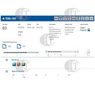 WIERTLO NWKP FI  5,00  90/150MM HSSE WXL TDXL