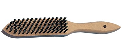 SZCZOTKA DO RDZY 5-RZ DREWNIANA