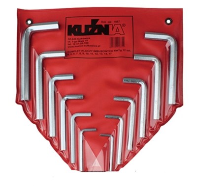 KLUCZE IMBUS.RWTG 4-17 (12 szt)   KUZ