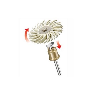 SZCZOTKA SCIERNA SCLIC 25MM GR120 DREMEL