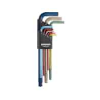 KLUCZE IMBUS HX DLUGIE COLOR (9 szt)