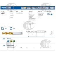WIERTLO NWKK FI  4,00  22/54MM HSSE TIN SZL. EX-SUS-GDS