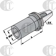 OPRAWKA DIN69871 SK40 MK4 A95  AD/B KEMMLER