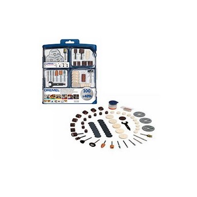 ZESTAW OSPRZETU UNIWERSALNY 100 PC DREMEL