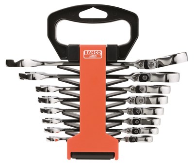 KLUCZE RWPN 8 - 19 MM  Z GRZECH.   BAHCO