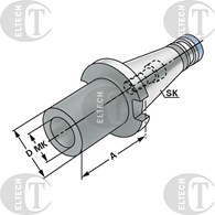 OPRAWKA DIN2080 SK50 MK5 A60 M10 KEMMLER