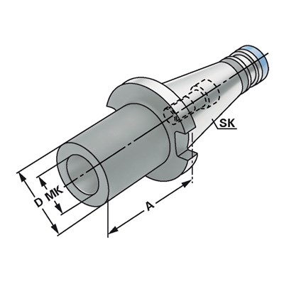 OPRAWKA DIN2080 SK50 MK5 A60 M10 KEMMLER