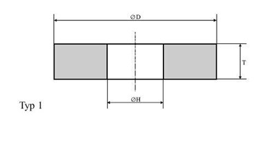 TARCZA T1-A- 350/40/51 95A24P B51-50