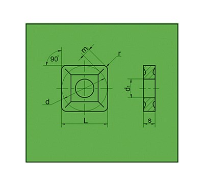 PLYTKA SNMG 120408-TF  IC907