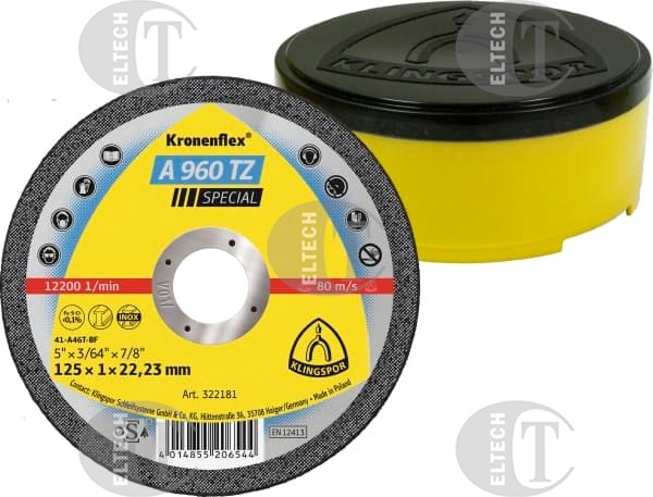 TARCZA T41 125/1,0/22 A960TZ SPECJAL