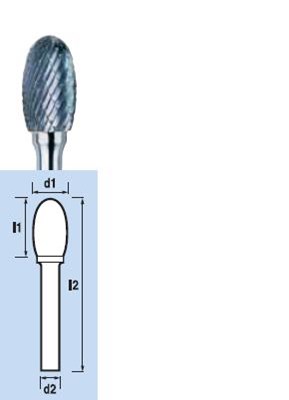 PILNIK OBROTOWY TRE FI  6 10/ 42 HA3 D HM OWALNY