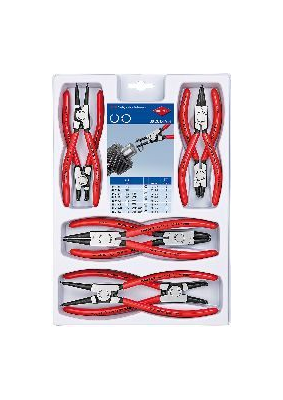 SZCZYPCE ZESTAW DO PIERSC. OSADCZ.  ZESTAW (8 SZT) KNIPEX