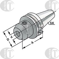 OPRAWKA MAS BT50 FI 20 A 80 AD/B  WELDON KEMMLER