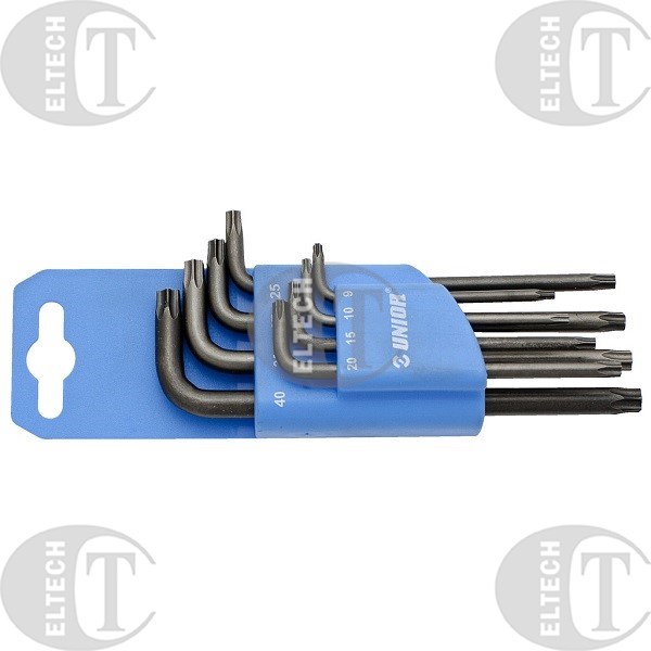 KLUCZ TX 8-40 TORX ZESTAW KOMPLET UNIOR