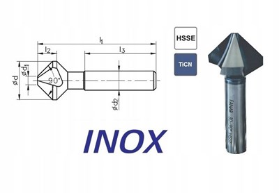POGLEBIACZ DIN 335-C 90 *16.5 HSSE TICN